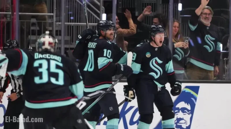 McCann’s Last-Second Goal Seals Kraken’s Victory Over Golden Knights