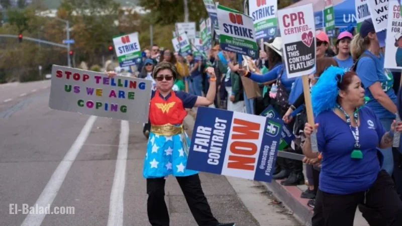 Kaiser Permanente Nurses Strike for Improved Wages and Staffing