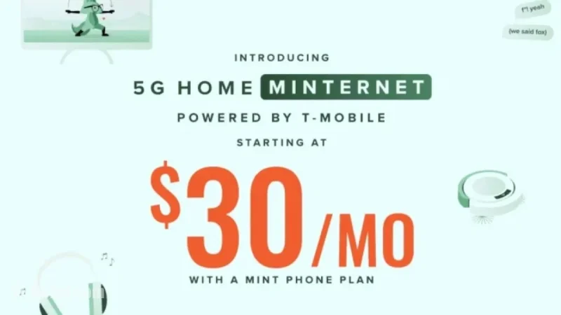 Mint Mobile Launches Affordable Prepaid Home Internet Plan Under Select Conditions