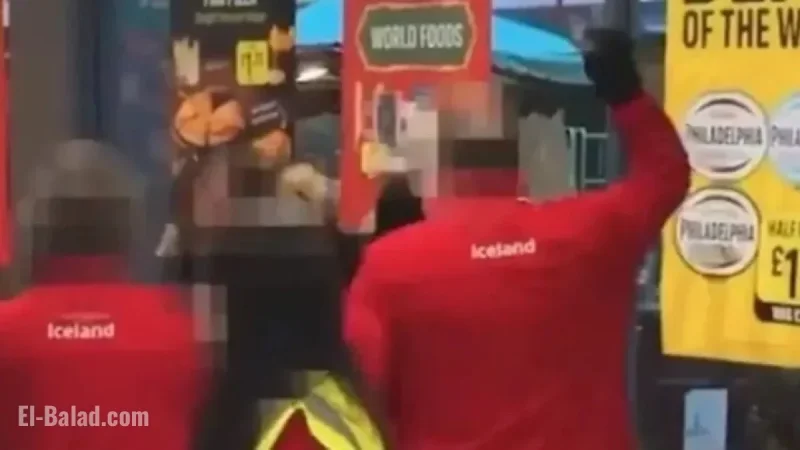 Iceland Worker Whips Customer Amid Intense Checkout Dispute