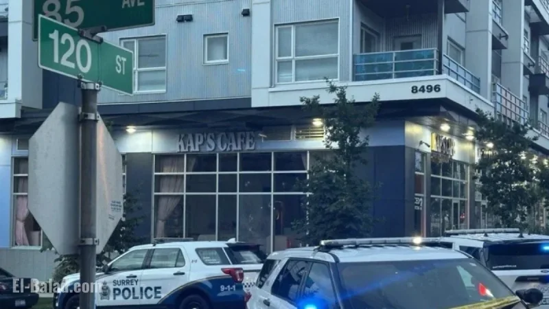 Bollywood Star’s Surrey Café Targeted by Gunfire for Third Time