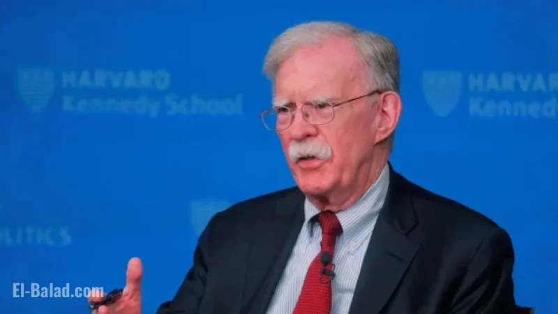 Justice Department to Indict Former National Security Adviser Bolton, Source Reports