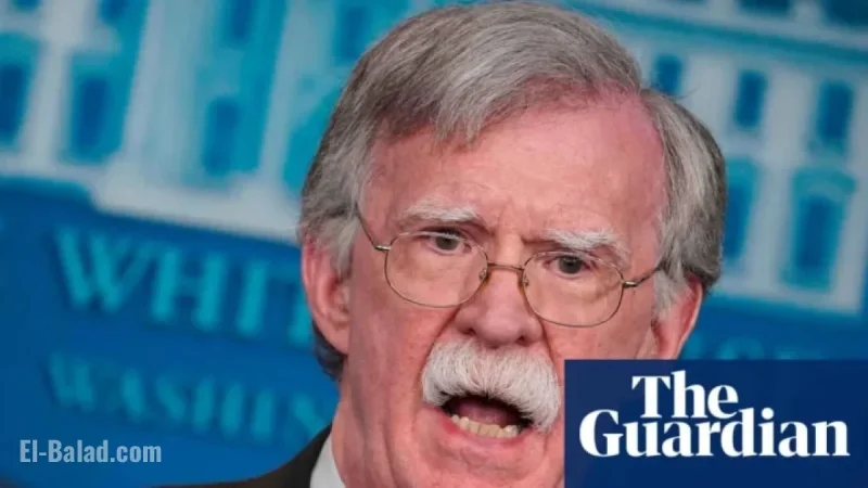 Prosecutors to Seek Grand Jury Indictment Against Trump Critic John Bolton