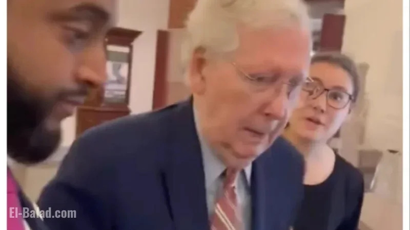Mitch McConnell, 83, Falls in Congress Halls