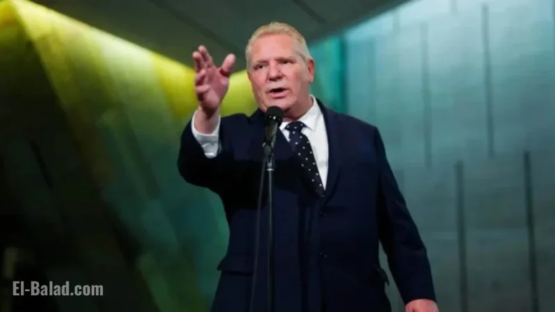 Ontario Premier Urges Retaliation as Stellantis Shifts $13B Investment to U.S.