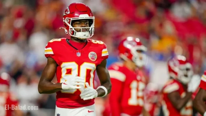 Chiefs Deliver Disappointing News to Tyquan Thornton as Rashee Rice Returns