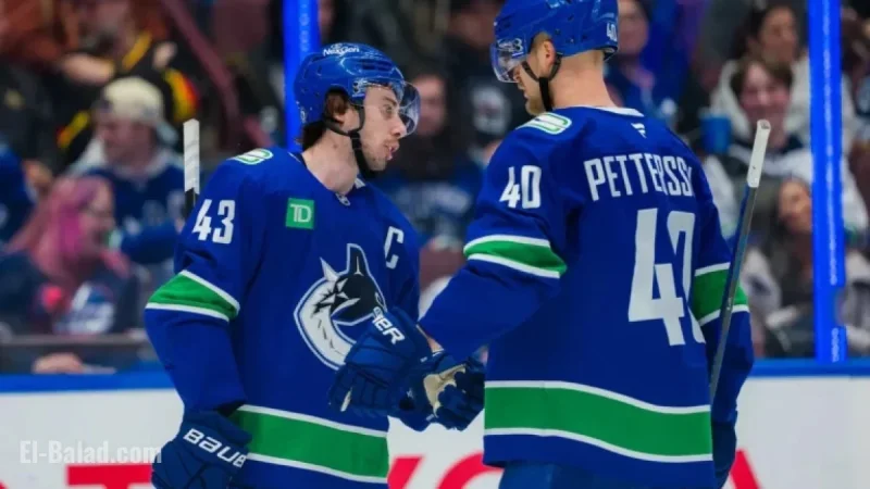 Canucks President Discusses Pettersson’s Goals and Hughes’ Future