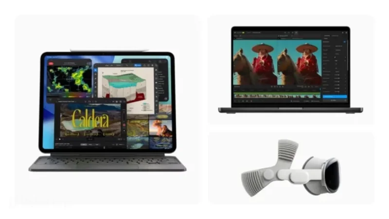 Apple Unveils New iPad Pro, 14-inch MacBook, and Vision Pro
