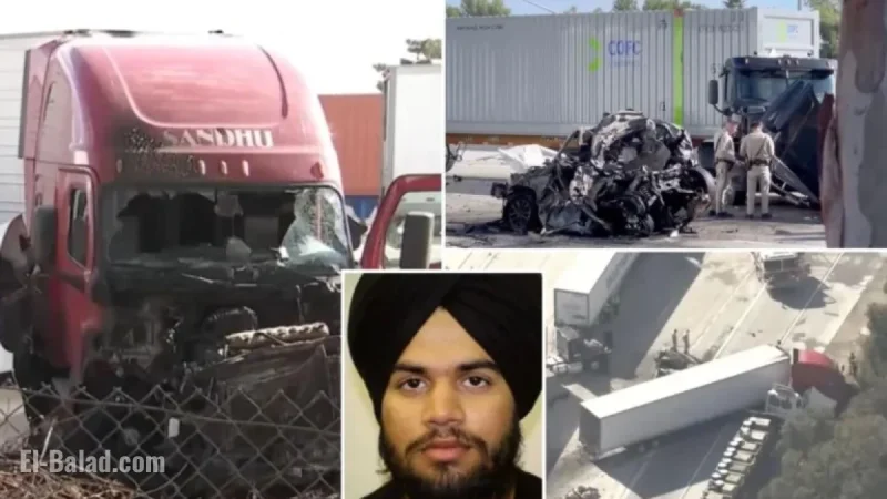 California: Illegal Immigrant Jashanpreet Singh Arrested for Fatal DUI Semi-Truck Crash