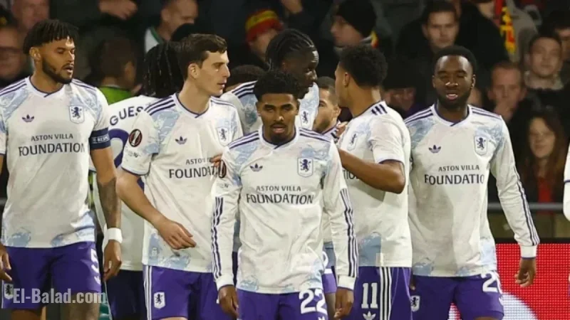 Eagles Trail Early to Aston Villa; AZ Attacks Slovan