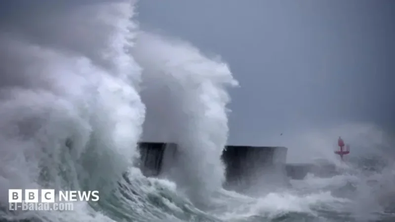 Storm Benjamin Strikes UK: Wind and Rain Warnings Issued