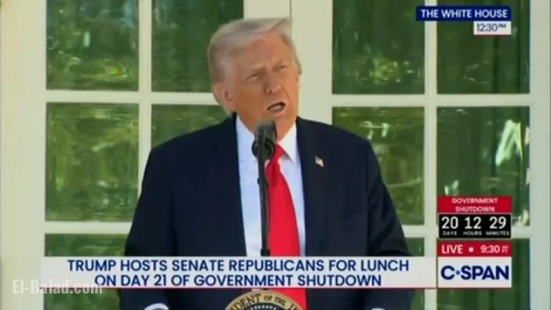 Trump Highlights JFK’s Affairs in Rose Garden Luncheon Speech