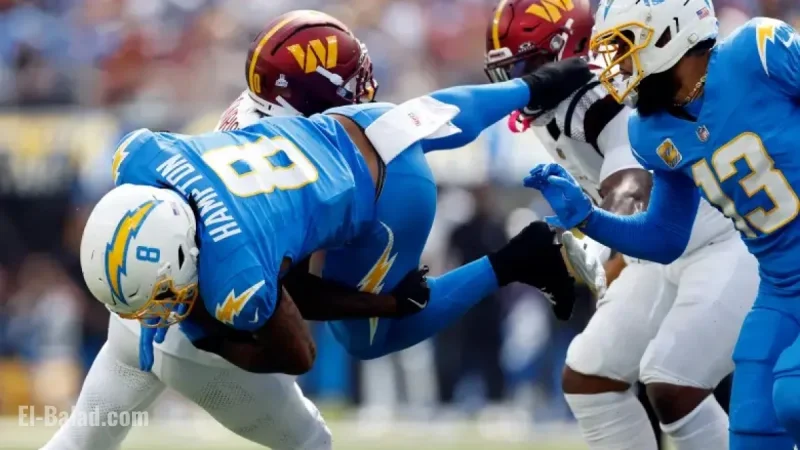 Chargers injury report for Week 8 vs. Vikings: Haskins out; Alt, Pipkins, Molden headline a long questionable list