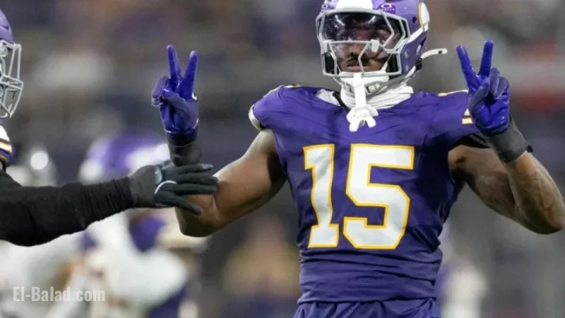 Dallas Turner Starts Against Former Friend in Vikings’ Expanded Role Debut