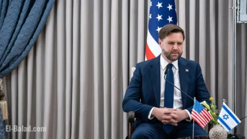 J.D. Vance Criticizes Israeli Parliament Vote as ‘Stupid’ and ‘Insulting’