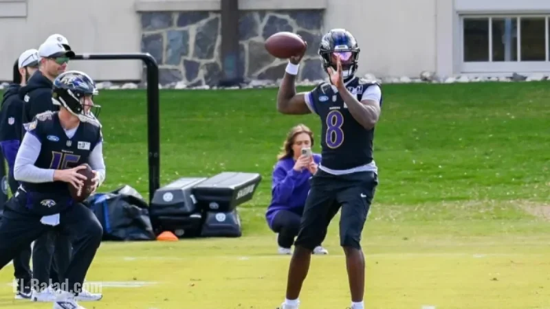 Lamar Jackson Returns to Practice Thursday