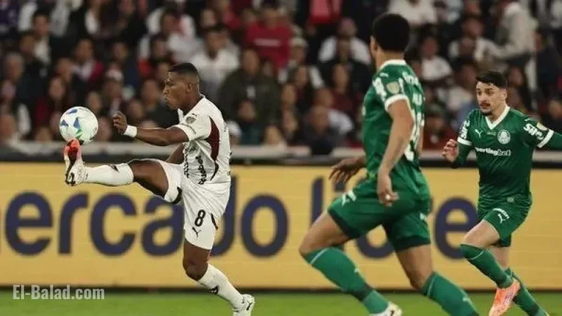 LDU Dominates Palmeiras 3-0: Highlights from Libertadores Match