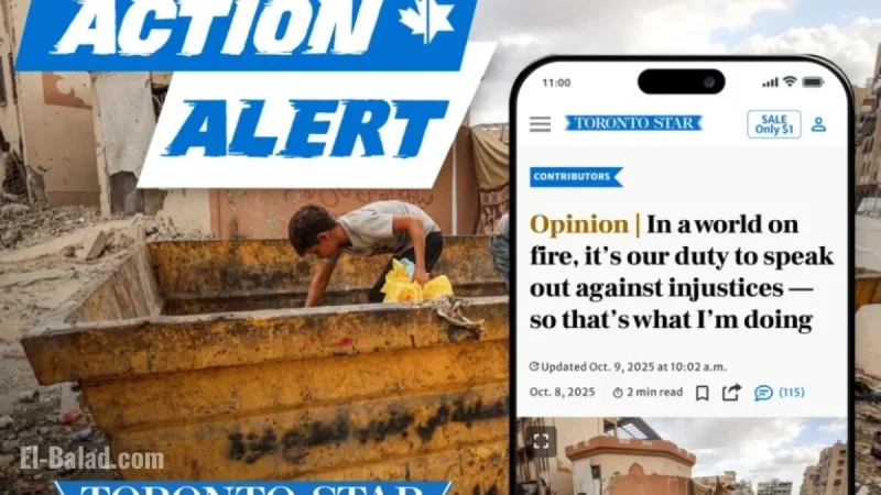 Toronto Star’s Drakes-Tull Accused of Spreading Baseless Falsehoods About Israel