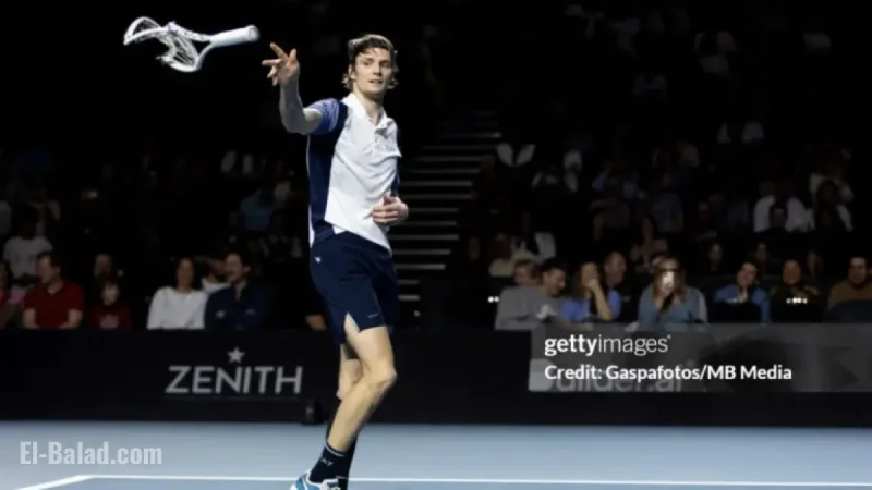 Vienna Tennis Showdown: Nakashima Faces Darderi, Bublik Takes on Tabilo