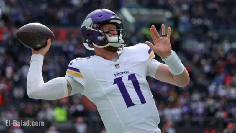 Vikings Confirm Wentz as Starting QB Against Chargers