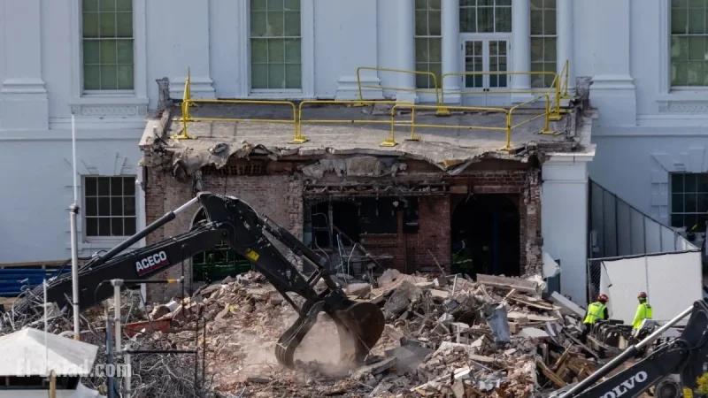 What Was in the East Wing of the White House?