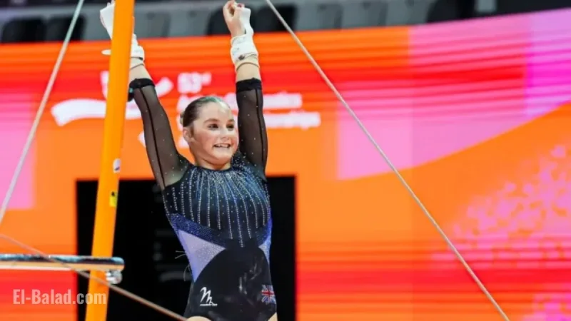 Abi Martin, Ruby Evans Shine in World Gymnastics Final Top Ten