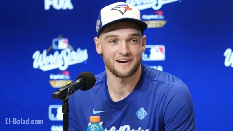 Blue Jays Pitcher Trey Yesavage’s Girlfriend Taylor Flaunts Custom World Series Jacket