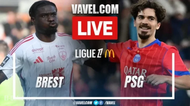 Brest vs PSG: Live Score Updates for Ligue 1 Clash