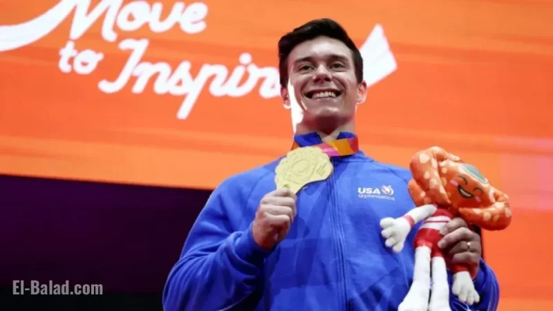 Brody Malone Claims World Gymnastics Title in Horizontal Bar Return