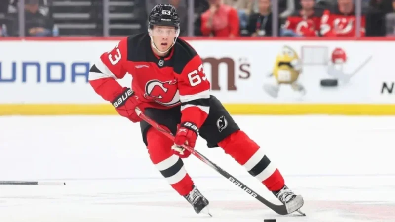 Devils Seek 7th Straight Win as Bratt Leads Against Sharks