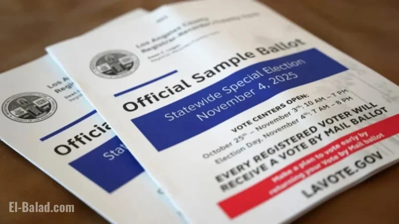DOJ Deploys Election Monitors to California and New Jersey