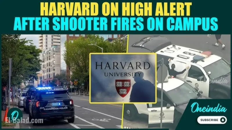 Harvard shooting alert lifts after man on bicycle fires shots in Cambridge; campus returns to normal operations