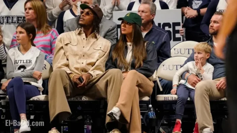 Myles Turner’s Girlfriend Endorses Spotted Cow at Bucks’ Season Opener
