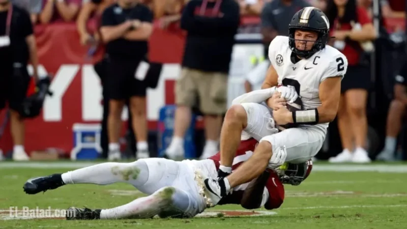 Nick Saban Furious as Diego Pavia Kneels During Alabama Warm-Up