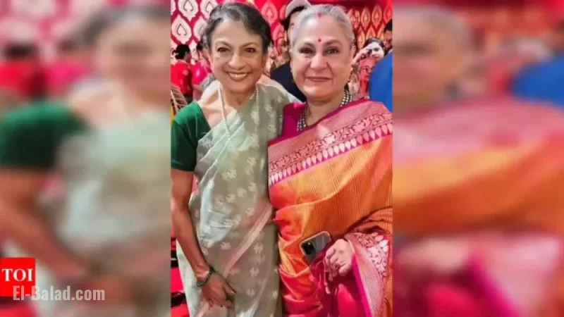 Tanishaa Mukerji Shares Reunion Photo of Icons Tanuja and Jaya Bachchan