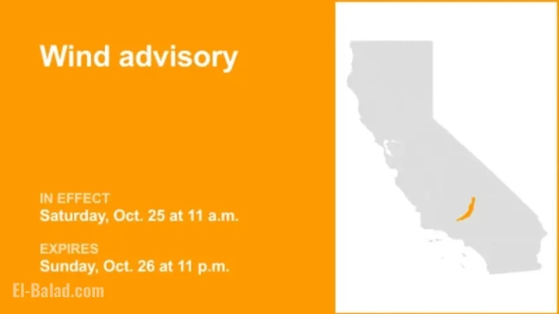Wind Advisory Issued for Mojave Desert Slopes This Weekend