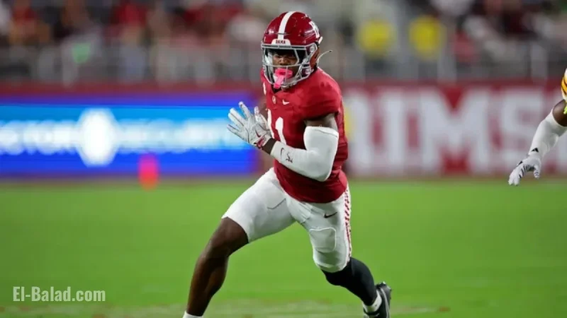 Alabama WRs Step Up as Lotzeir Brooks Remains Doubtful