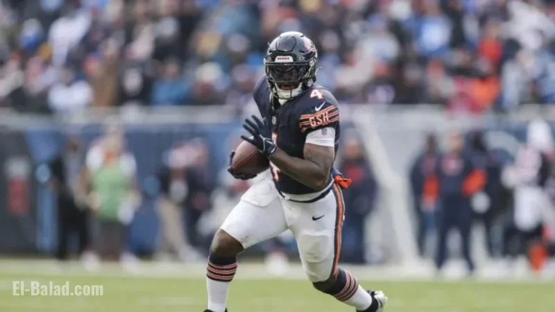Bears-Ravens Inactives: Running Back D’Andre Swift Set to Play