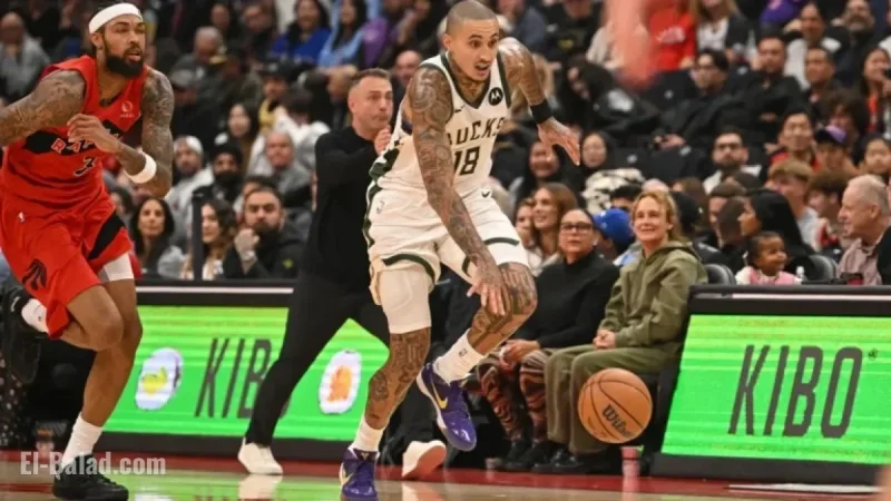 Bucks’ Kyle Kuzma Exits Raptors Game Due to Injury