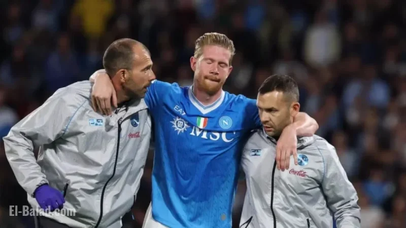 De Bruyne’s Injury Clouds Napoli’s Victory Over Inter