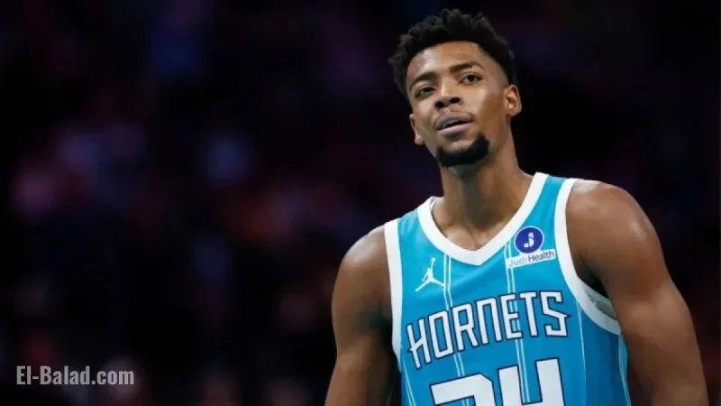 Hornets’ Brandon Miller Leaves 76ers Game Due to Shoulder Injury
