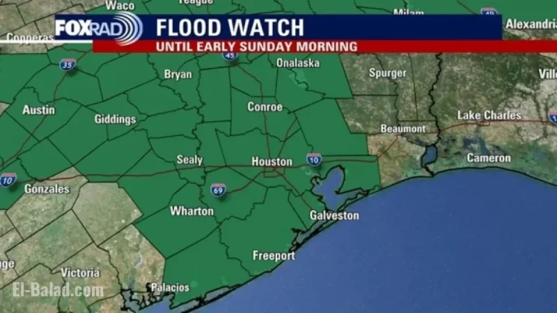 Houston Braces for Second Wave of Storms Tonight