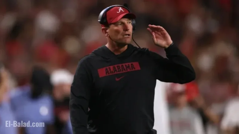 Kalen DeBoer Criticizes Offense After Tough First Half Against South Carolina