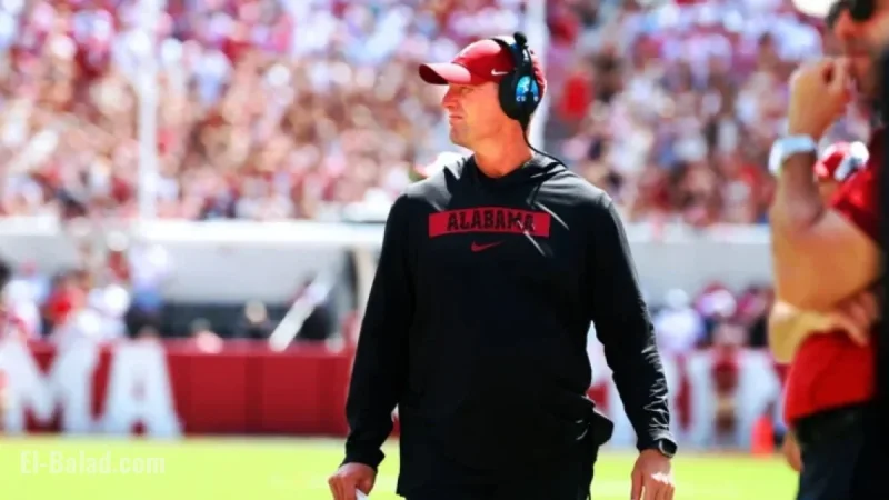 Kalen DeBoer Updates on Geno VanDeMark Ahead of South Carolina Game