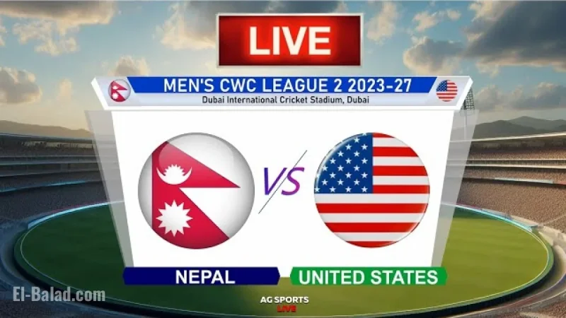United States vs Nepal live scorecard: USA set 263 in Dubai as early strike rocks Nepal chase