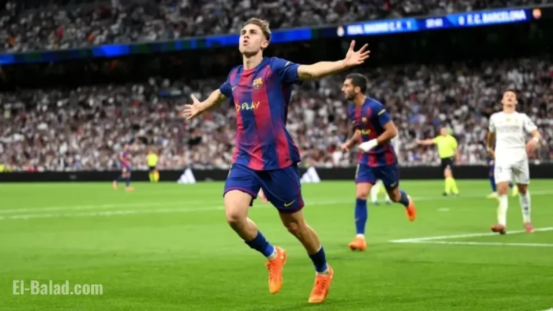Video: Fermín López Scores Barcelona’s Equalizer in El Clásico