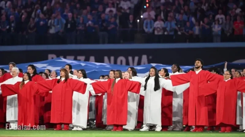 Voices of Fire Impresses with National Anthems at World Series Game 1