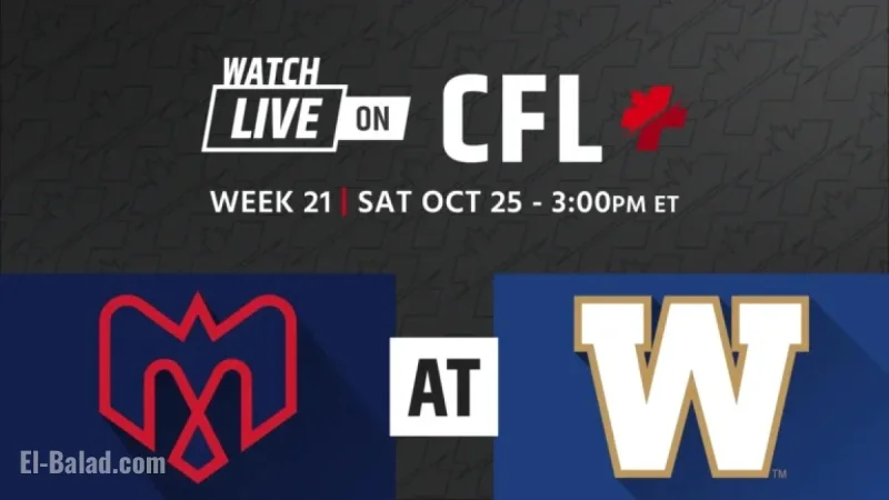 Week 21: Alouettes Face Blue Bombers in Crucial Matchup