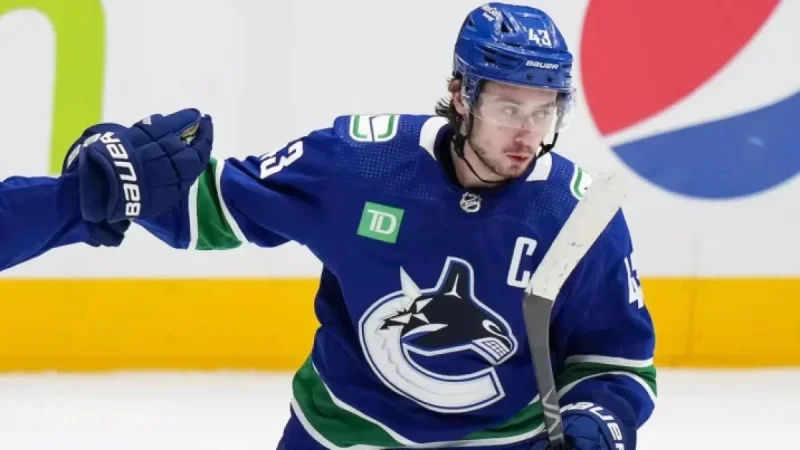 Canucks’ Hughes Misses Oilers Match Due to Lower-Body Injury