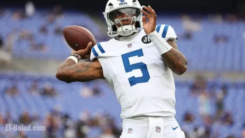 Colts QB Anthony Richardson Undergoes Orbital Fracture Surgery, Aims for Season Return